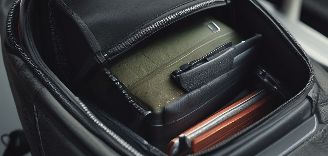 Laptop compartment