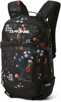 Floral Dakine backpack with multiple compartments