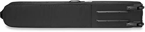 Black golf travel bag with wheels and handle